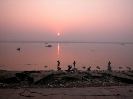 India, Benares, ambience of the Ganges