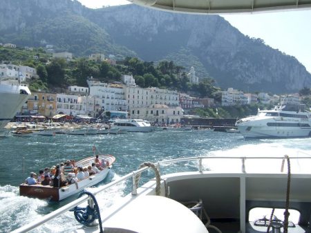 Naples Capri fast ferry