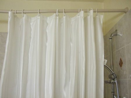 Cheap plastic shower curtain